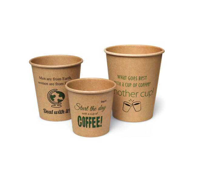Beker IEZZY coffee-to-go 177ml karton 50 stuks