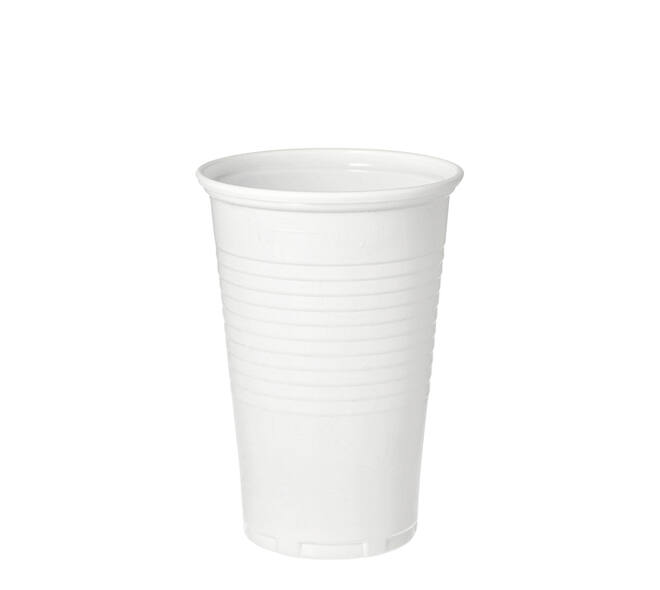 Beker IEZZY 200ml Ø70mm PP 100 stuks wit