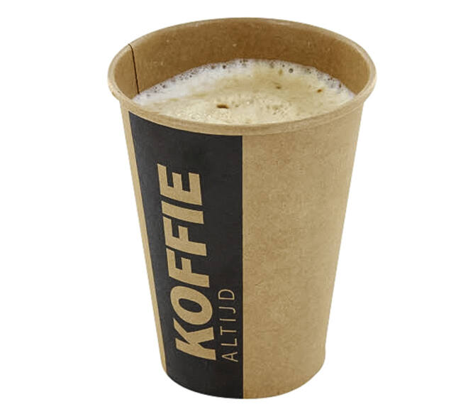 Beker IEZZY Altijd Koffie 250ml Ø90mm 50 stuks
