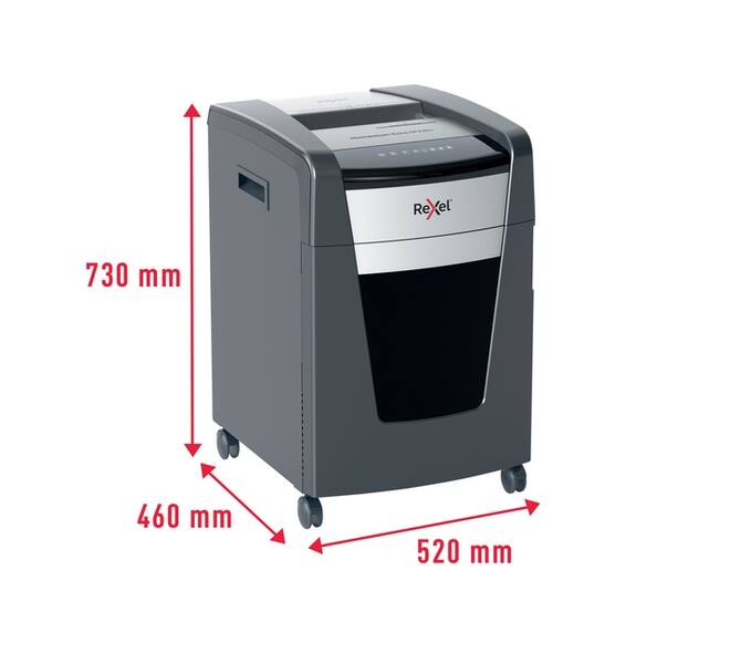 Papiervernietiger Rexel Momentum Extra XP420+ snippers 4x35mm