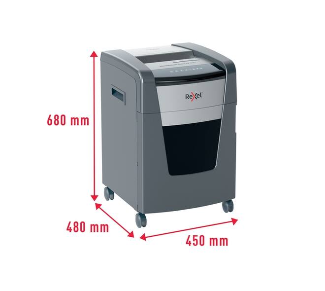Papiervernietiger Rexel Momentum Extra XP512+ snippers 2x15mm