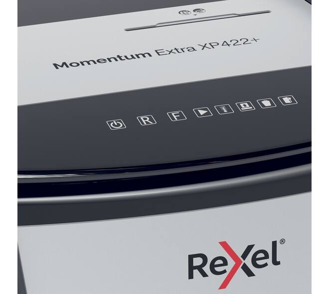 Papiervernietiger Rexel Momentum Extra XP422+ snippers 4x35mm