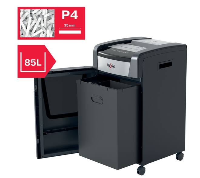 Papiervernietiger Rexel Momentum Extra XP422+ snippers 4x35mm