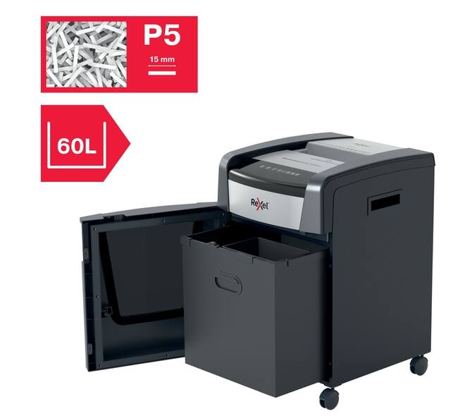 Papiervernietiger Rexel Momentum Extra XP514+ snippers 2x15mm
