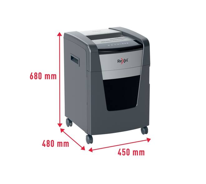 Papiervernietiger Rexel Momentum Extra XP418+ snippers 4x35mm
