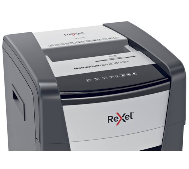 Papiervernietiger Rexel Momentum Extra XP418+ snippers 4x35mm