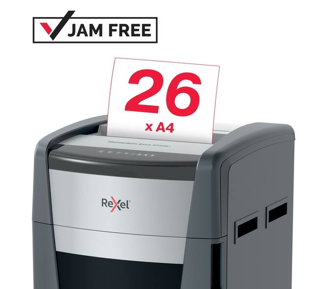 Papiervernietiger Rexel Momentum Extra XP426+ snippers 4x30mm