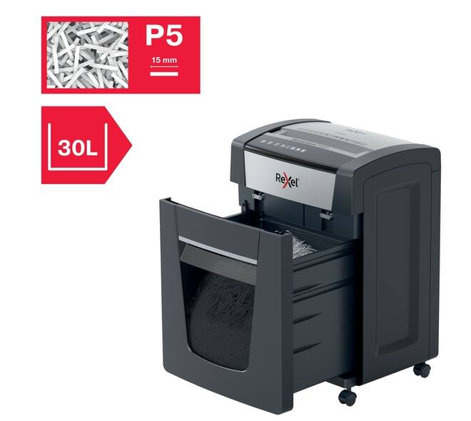 Papiervernietiger Rexel Momentum P515+ snippers 2x15mm