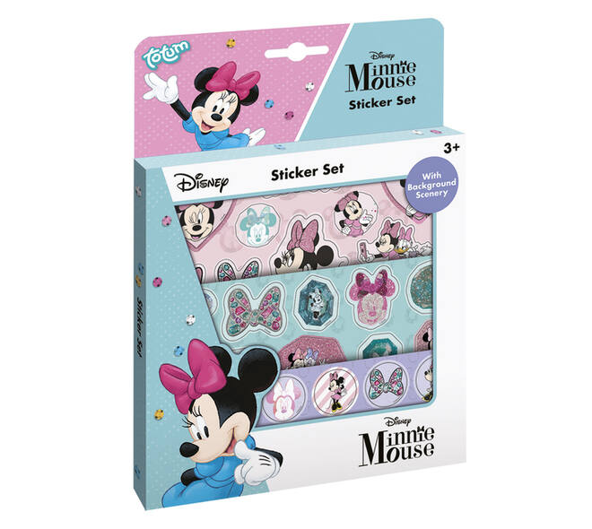 Stickerset Totum Minnie Mouse
