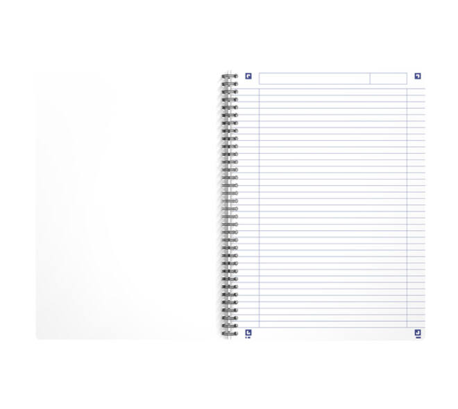 Spiraalblok Oxford My Rec'Up A4 lijn 180 pagina's 80gr assorti