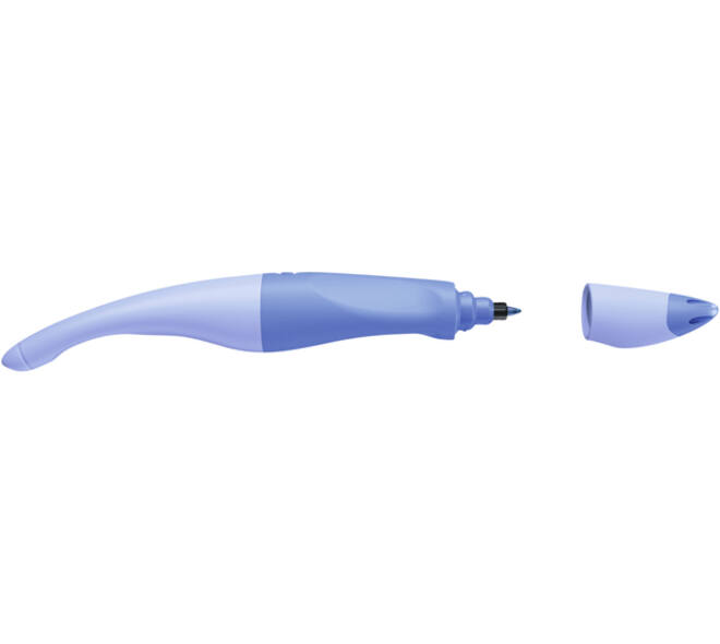 Rollerpen STABILO Easyoriginal  linksh M pastel luchtig blauw blister