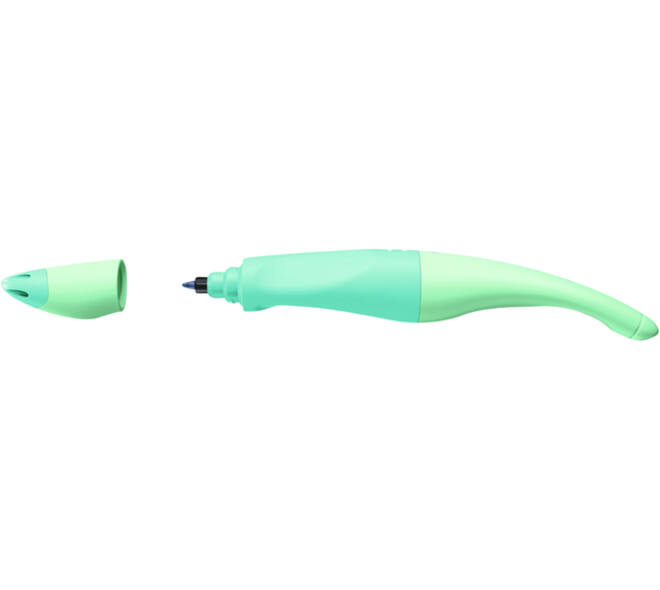 Rollerpen STABILO Easyoriginal  rechts M pastel vleugje mint blister