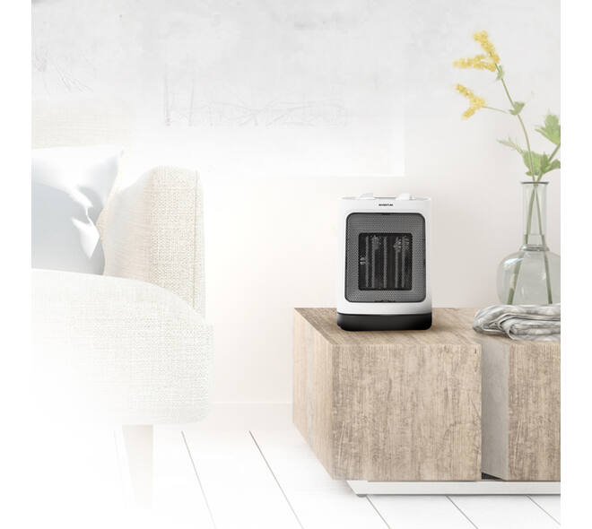 Kachel Inventum keramisch 2000W 60m3 wit oscilleerd
