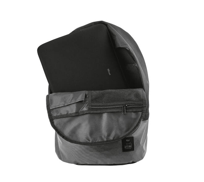 Laptopsleeve Trust Primo 15.6" zwart