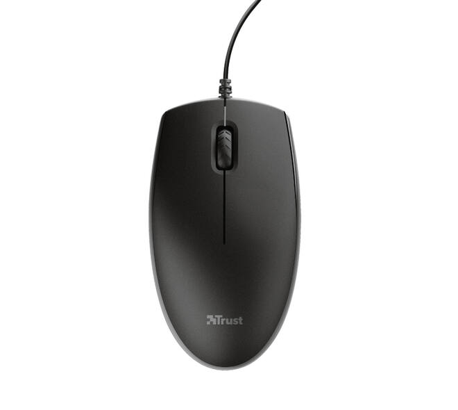 Toetsenbord Trust Primo + muis QWERTY zwart