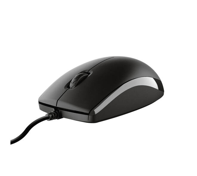 Toetsenbord Trust Primo + muis QWERTY zwart