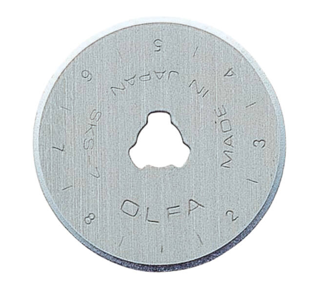Reservemes Olfa RTY-1/C blister à 2 stuks