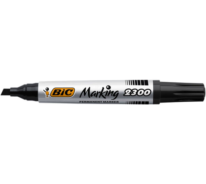 Viltstift Bic 2300 ecolutions schuin medium zwart