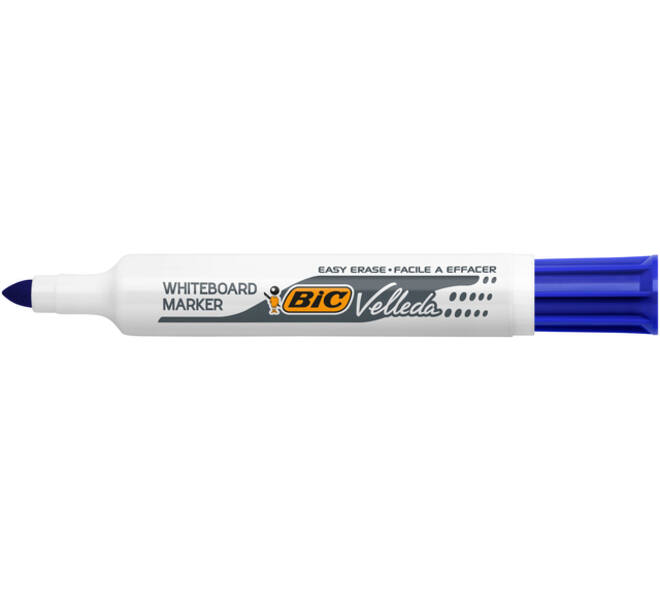 Whiteboardmarker Bic Velleda 1711 rond large blauw