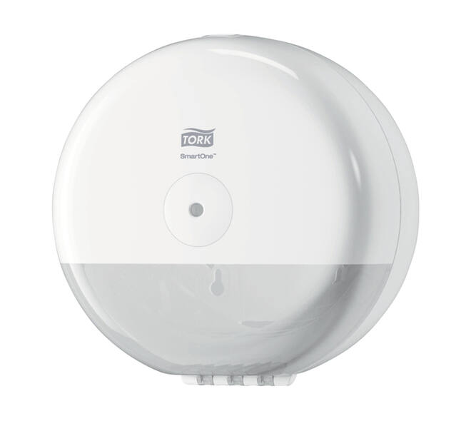 Toiletpapierdispenser Tork T9 Elevation SmartOne klein wit 681000