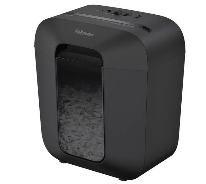 Papiervernietiger Fellowes Powershred LX25 snippers 4x37mm zwart