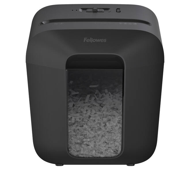 Papiervernietiger Fellowes Powershred LX25 snippers 4x37mm zwart