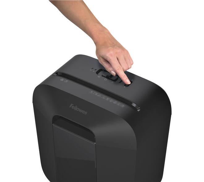 Papiervernietiger Fellowes Powershred LX25 snippers 4x37mm zwart