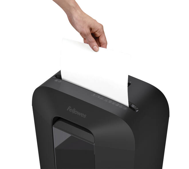 Papiervernietiger Fellowes Powershred LX70 snippers 4x40mm zwart