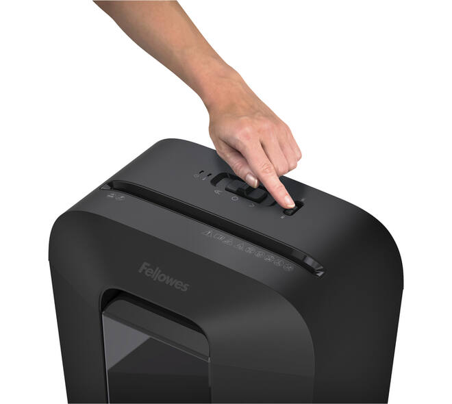Papiervernietiger Fellowes Powershred LX70 snippers 4x40mm zwart