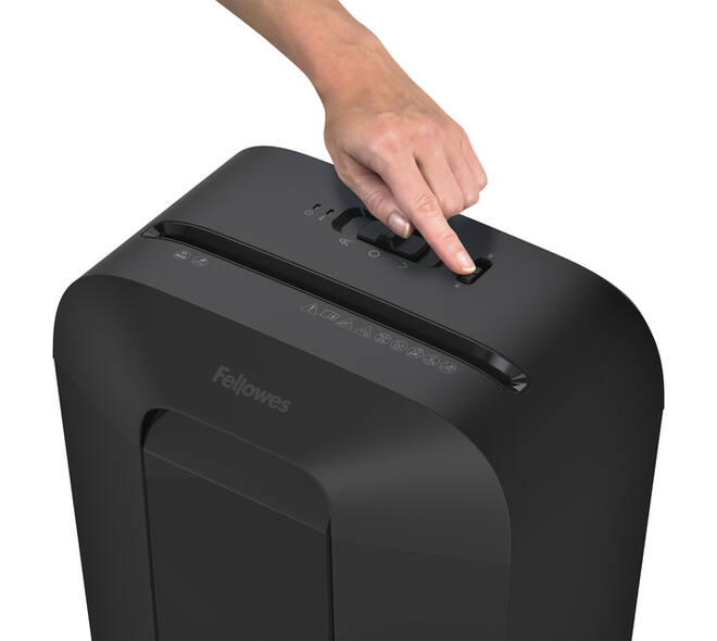 Papiervernietiger Fellowes Powershred LX41 snippers 4x12mm zwart