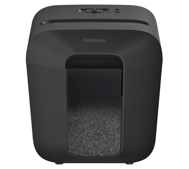 Papiervernietiger Fellowes Powershred LX25M snippers 4x12mm zwart