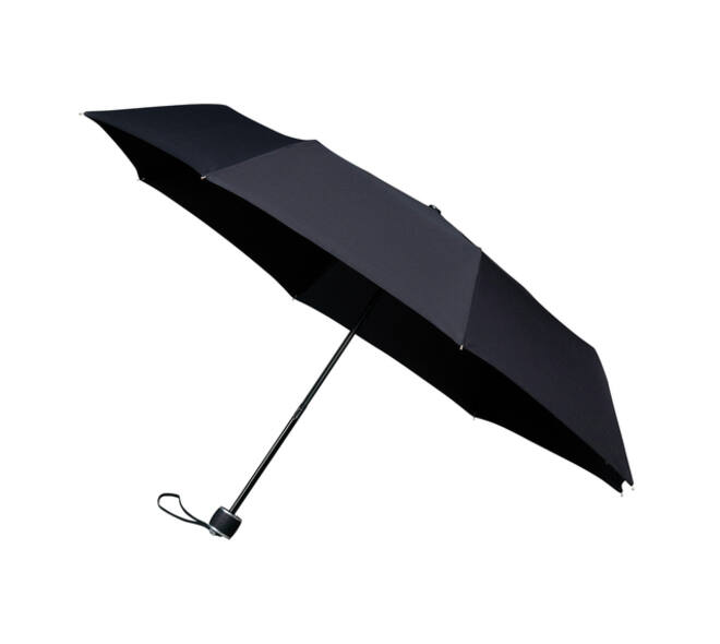 Paraplu miniMAX® opvouwbaar handopening windproof doorsnede 100 cm zwart