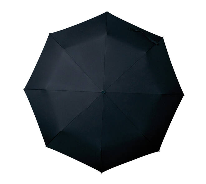 Paraplu miniMAX® opvouwbaar handopening windproof doorsnede 100 cm zwart
