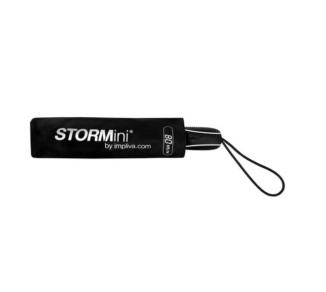Paraplu STORMaxi®  opvouwbaar  Ø 90cm handmatige sluiting windproof zwart
