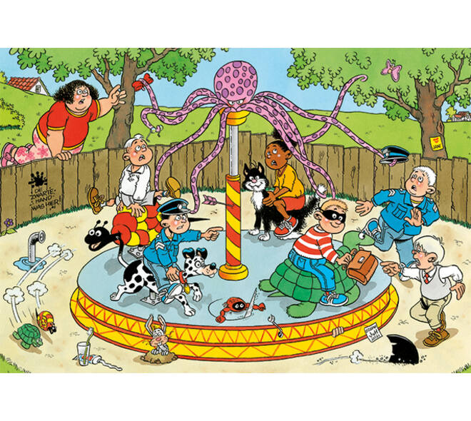Puzzel Jan van Haasteren Junior - De Draaimolen 240 stukjes