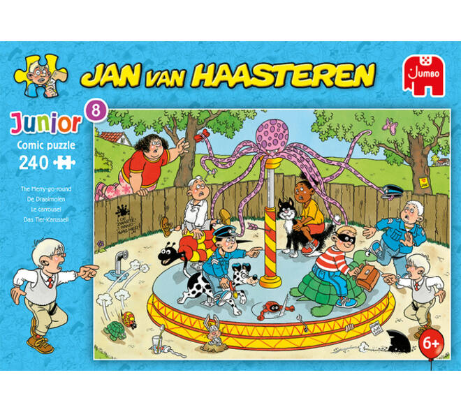 Puzzel Jan van Haasteren Junior - De Draaimolen 240 stukjes