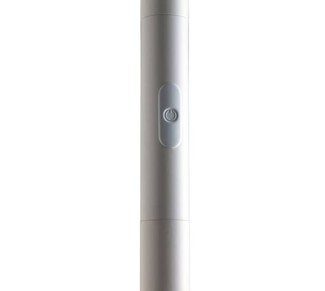 Vloerlamp Unilux Pryska led hout wit