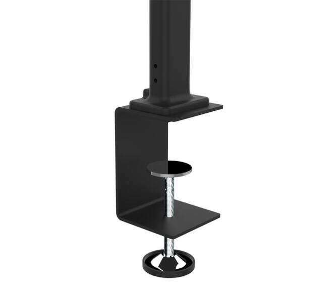 Bureaulamp Unilux Strata led tafelklem zwart