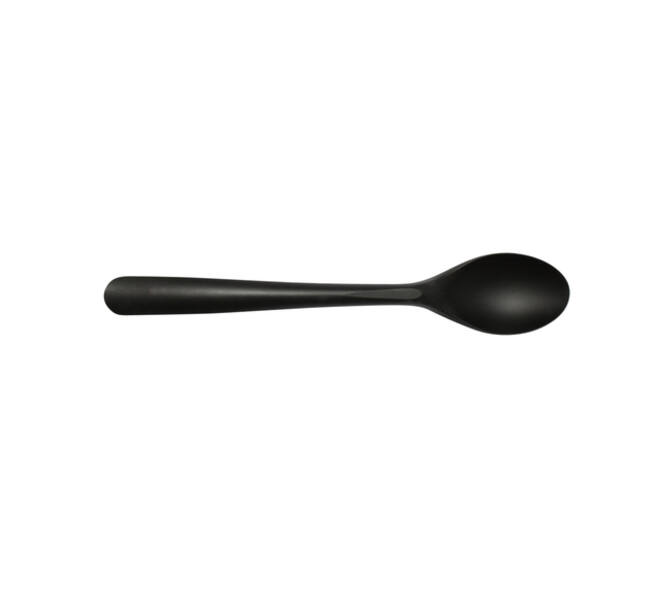Lepel IEZZY herbruikbaar CPLA 190mm 50 stuks zwart