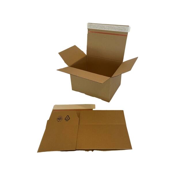 Quickbox IEZZY 400x260x250mm B-golf bruin 10 stuks