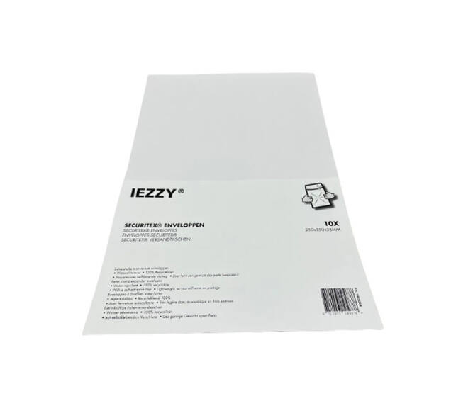 Securitex envelop IEZZY 250x350x38mm 10 stuks