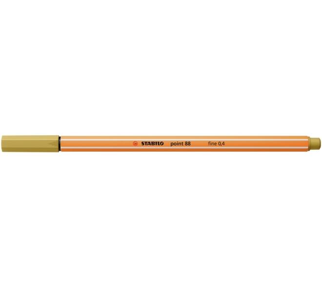 Fineliner STABILO point 88/66 fijn khaki