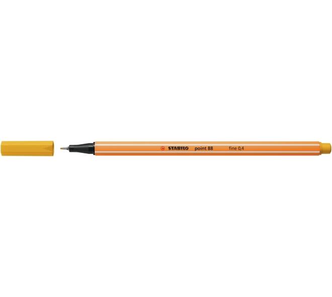 Fineliner STABILO point 88/87 fijn curry