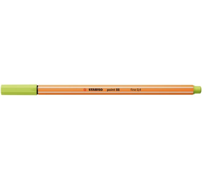 Fineliner STABILO point 88/14 fijn vleugje limoen