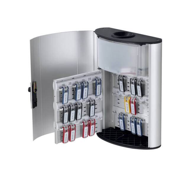Sleutelkast Durable 54haken met cijferslot+inwerp