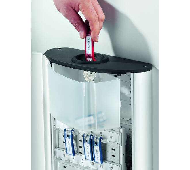 Sleutelkast Durable 54haken met cijferslot+inwerp