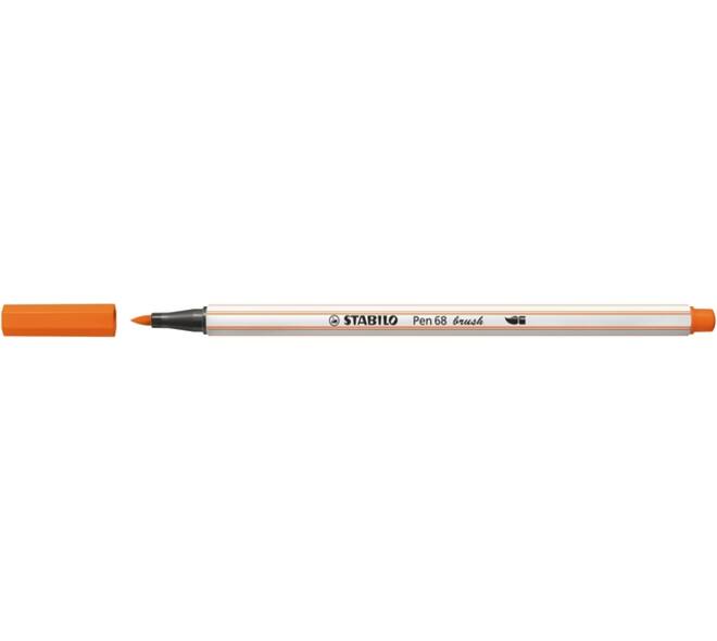 Brushstift STABILO Pen 568/30 bleek vermiljoen