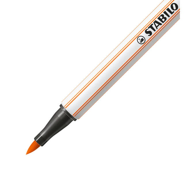 Brushstift STABILO Pen 568/30 bleek vermiljoen