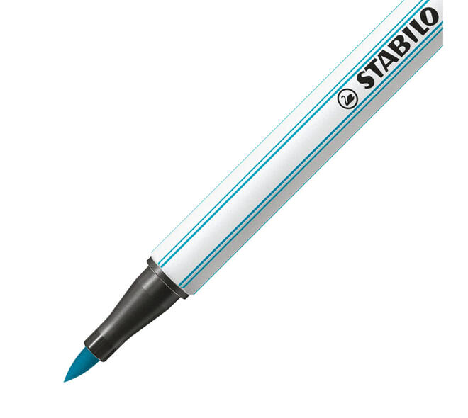 Brushstift STABILO Pen 568/31 lichtblauw
