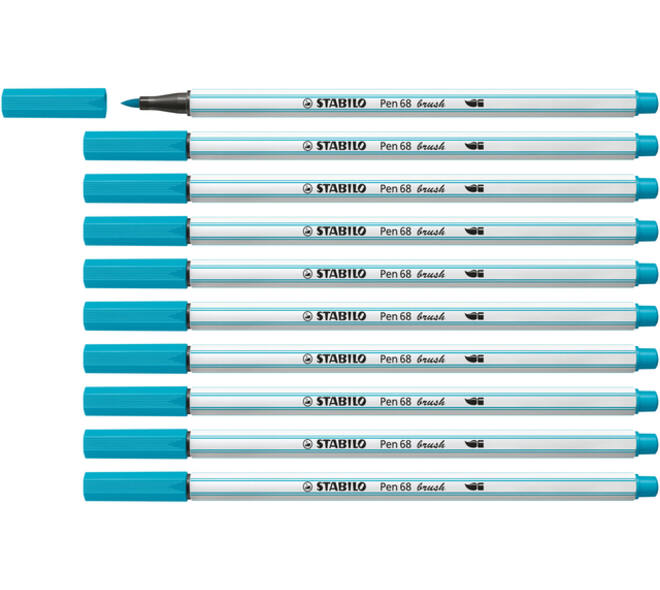 Brushstift STABILO Pen 568/31 lichtblauw